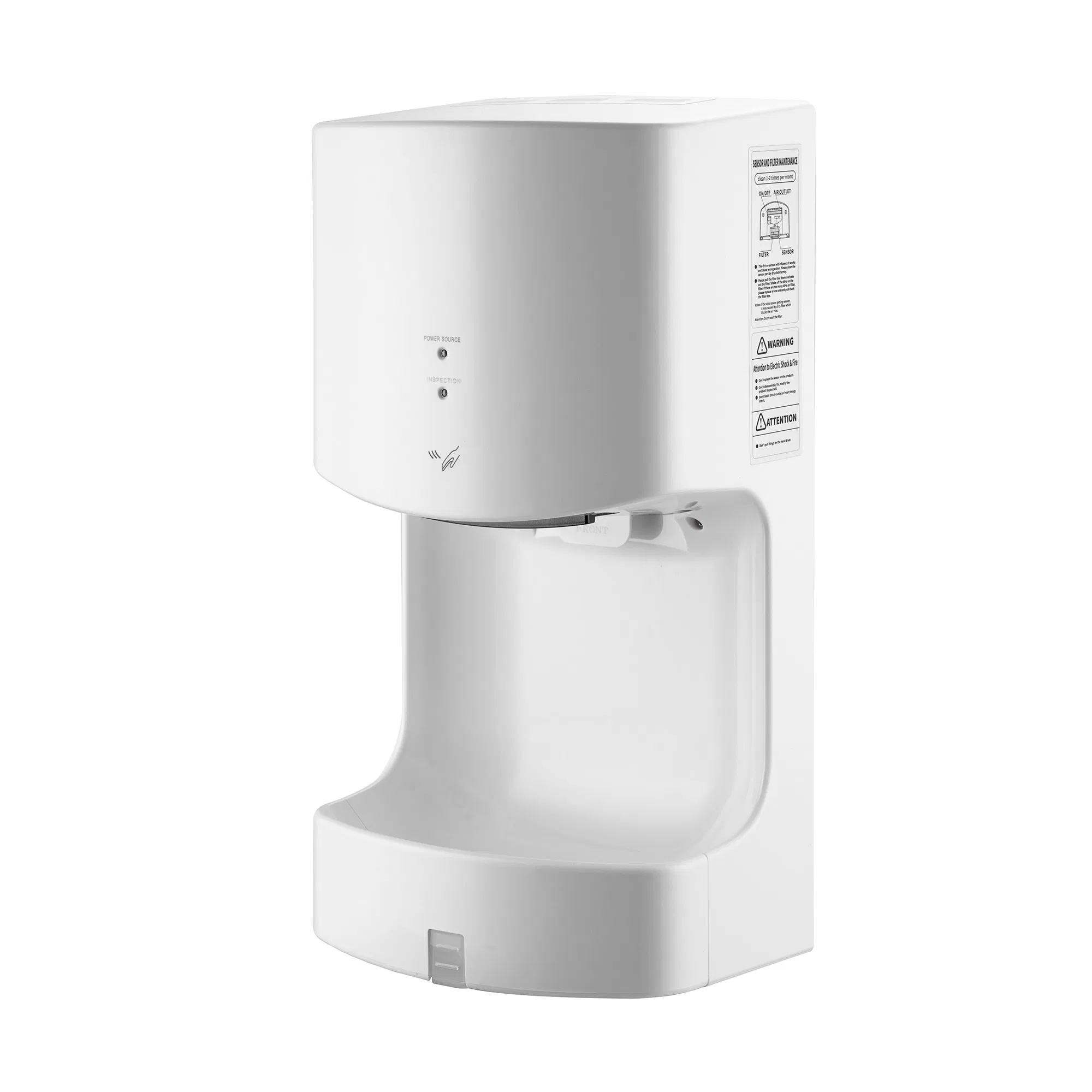 Stainless Steel Bathroom Sanitary Ware Automatic Hand Dryer