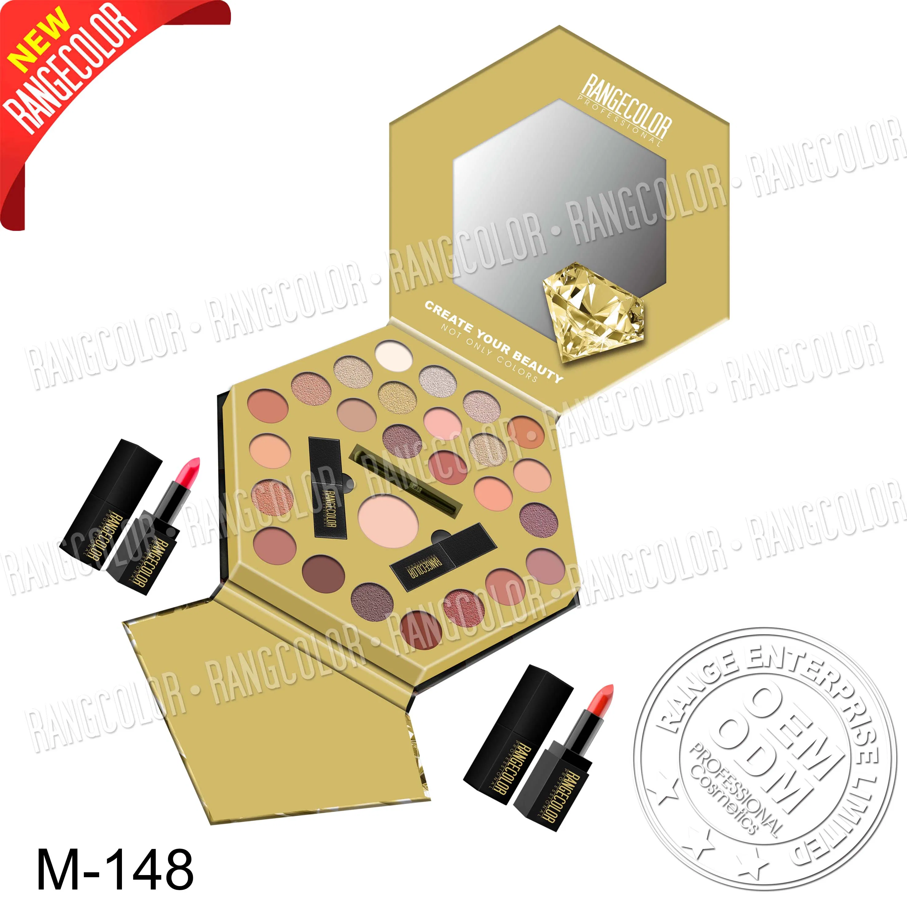 New Cosmetic Neon Eyeshadow High Pigment Eyeshadow Glitter Makeup Highlight Pressed Neon 19 Color Eyeshadow