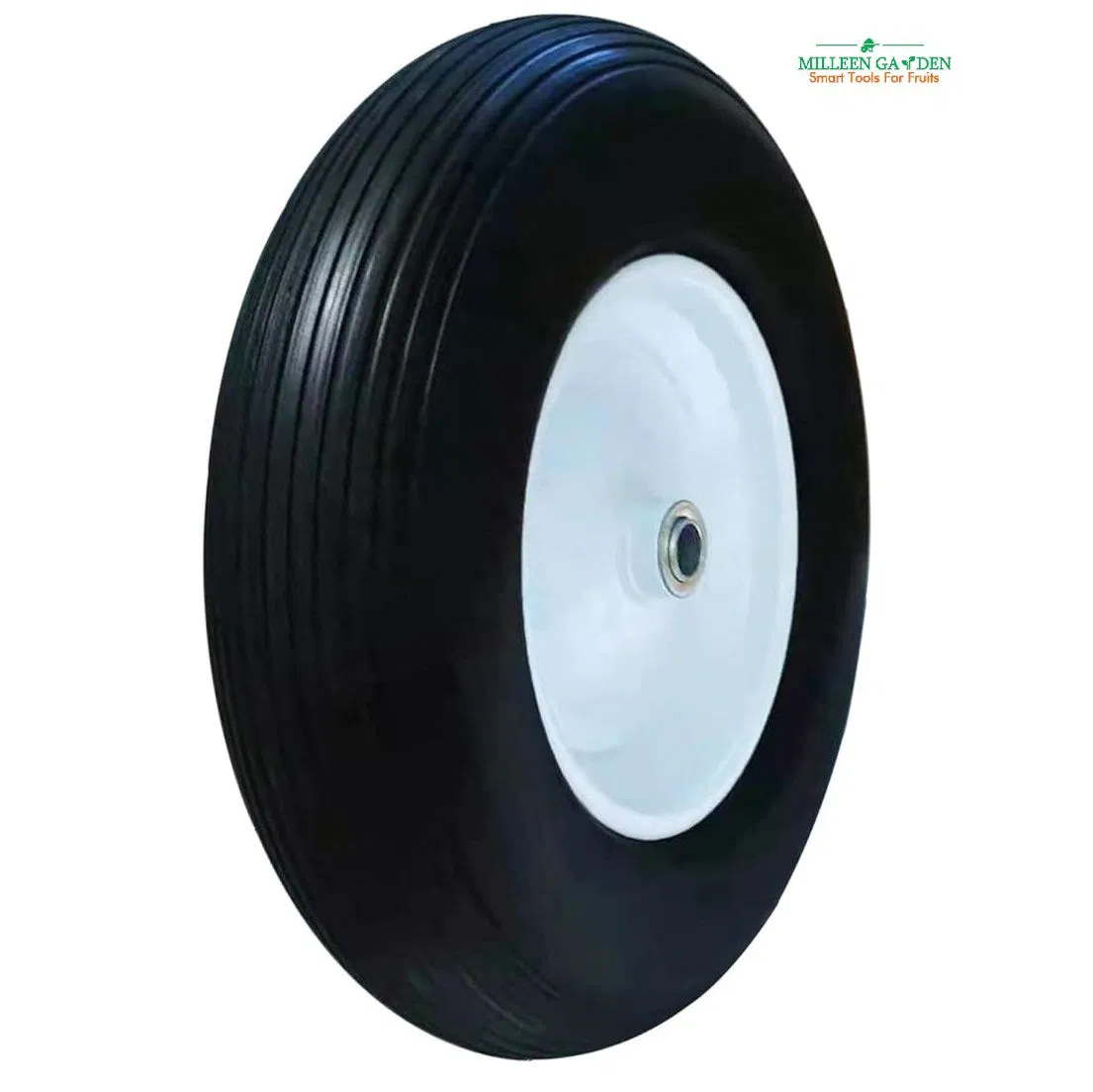 4.00-8 PU Tyres Foam Wheel PU Tire Solid Rubber Wheel Tyre for Wheelbarrow Trolley Toolcarts Wheelbarrow Wheel