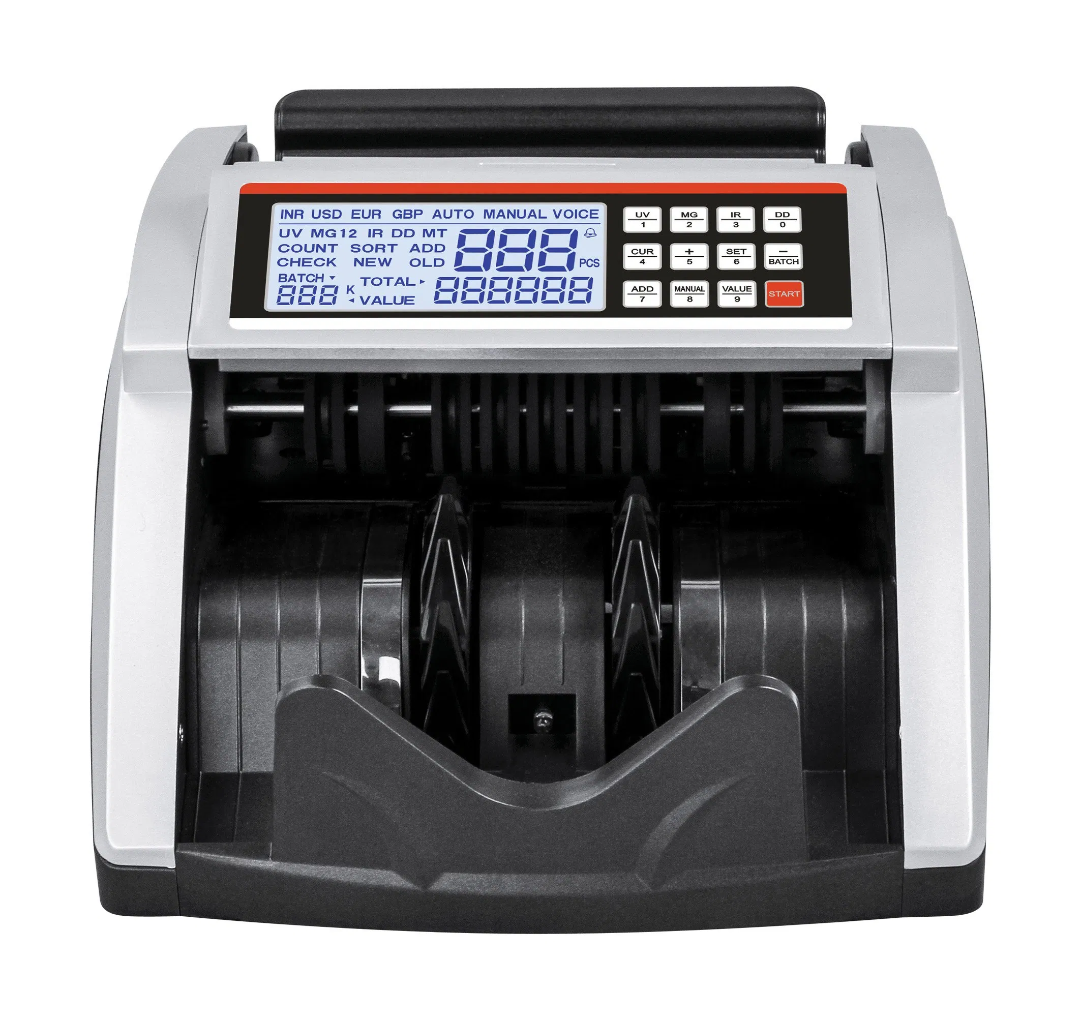 Al-5100 Portable Fake Note Detector Money Counting Machine