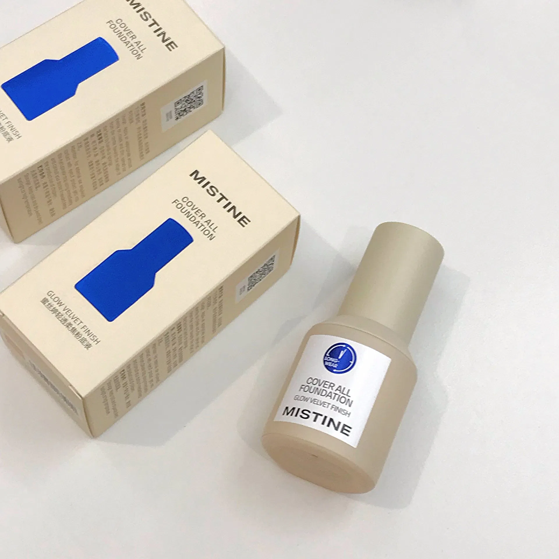 Thailand's Little Blue Shield Foundation Concealer Moisturizing Oil Streaming Mixed Oil Skin Nourishing Foundation