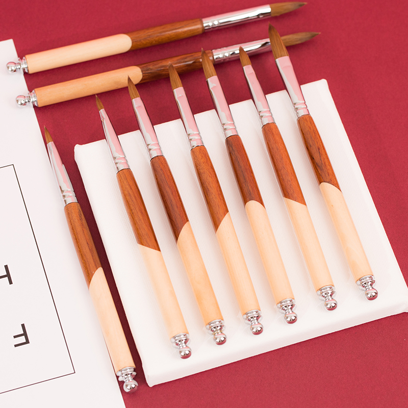 Guyo OEM 100% Kolinsky Germany Acrylic Size 18 Nail Brush