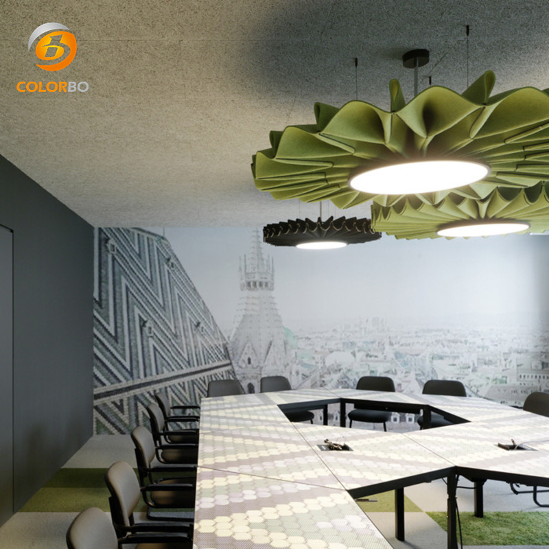 B1 Sample Provided room divider PET Felt LampShade with Low Price