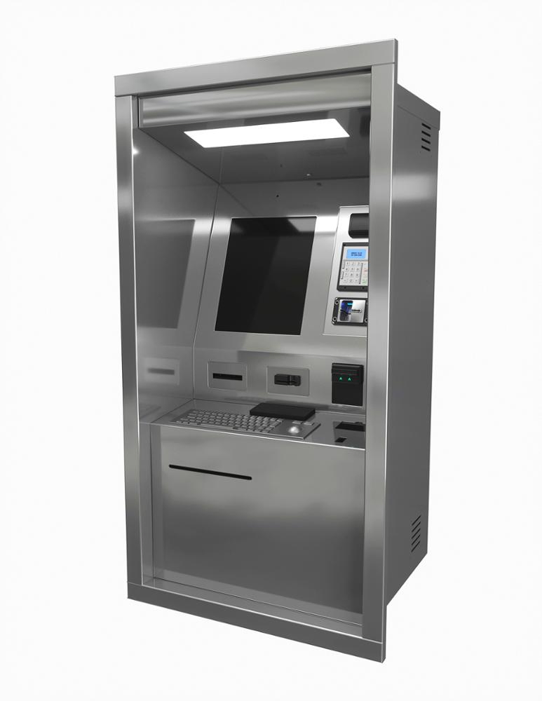 Ttw High-Security Lock Cash Dispenser Exchange Access Crypto Self Service ATM Machine Cash Payment Kiosks