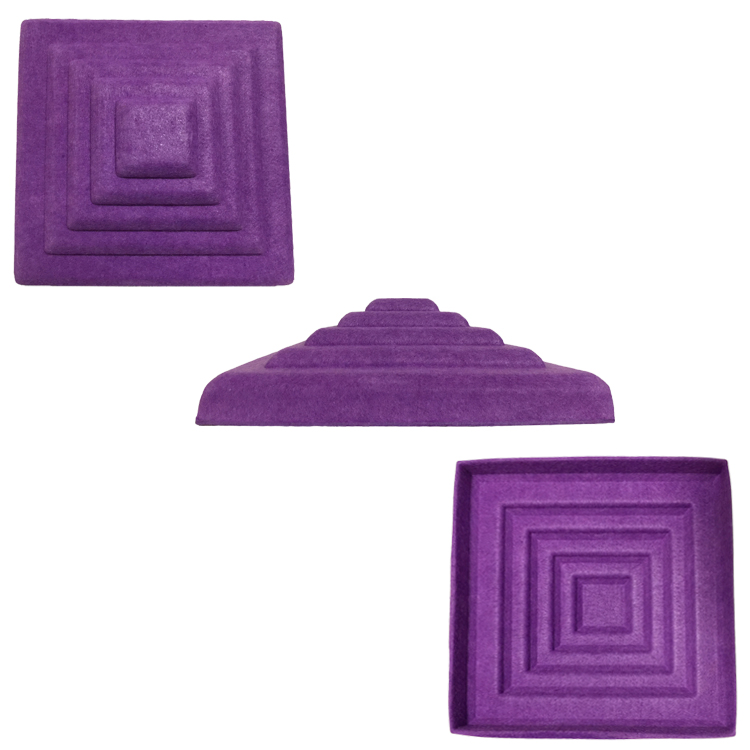 High-Density Flame Retardant Sound-Absorbing 3D Acoustic Foam Panel