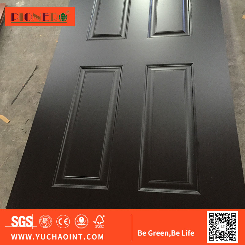 Factory Direct Supplier Moulded PVC Door Skins Exterior HDF Molded Door Skin