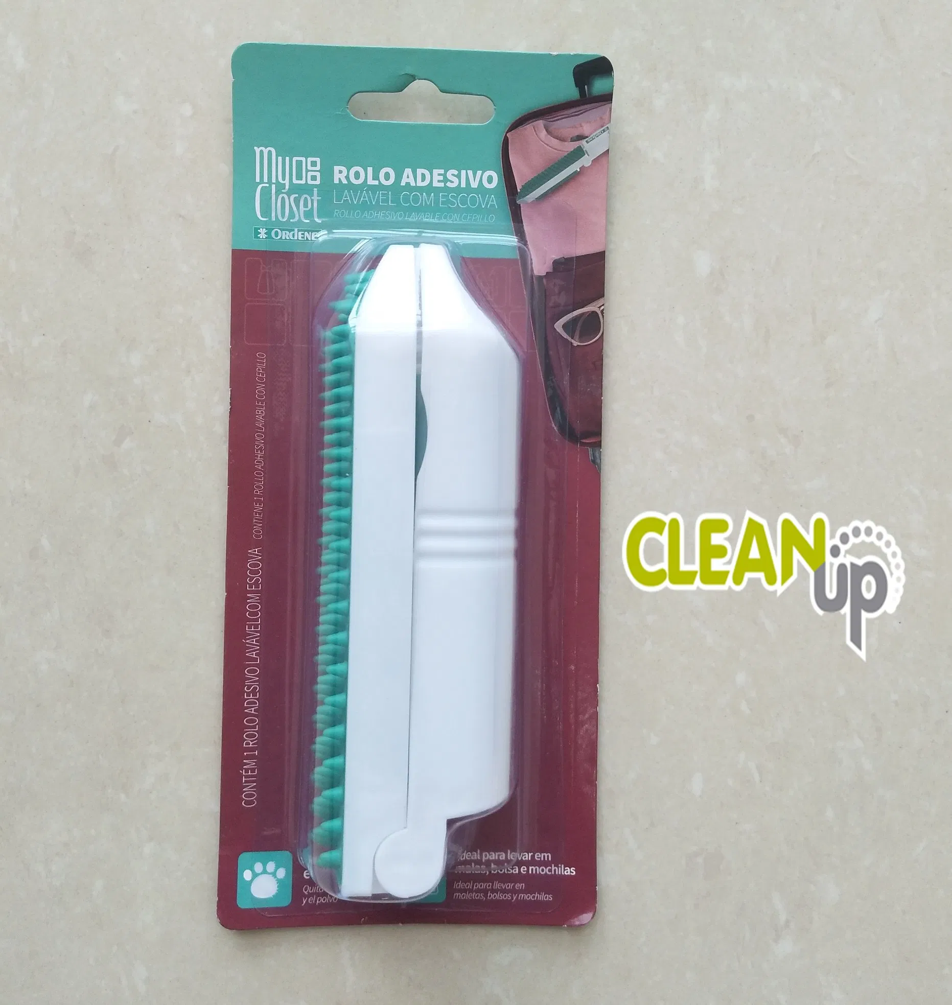 Mini Cleaning Clothes Remover Pets Hair Paper Sticky Lint Roller