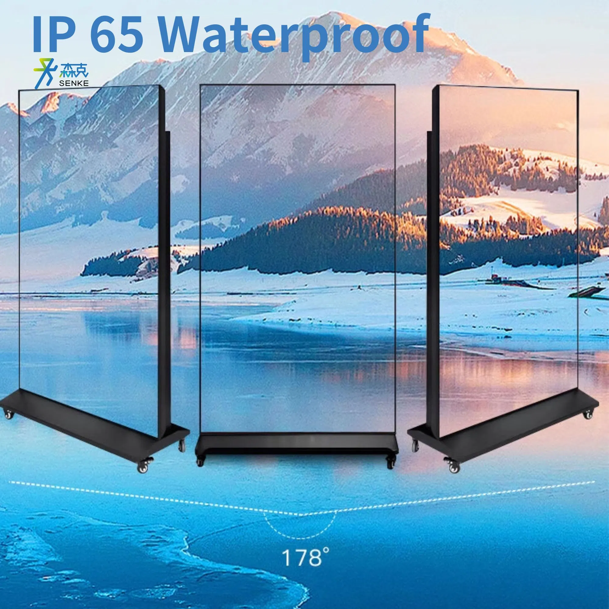 Premium TFT LCD Touch Screen Digital Signage Advertising Kiosk Display