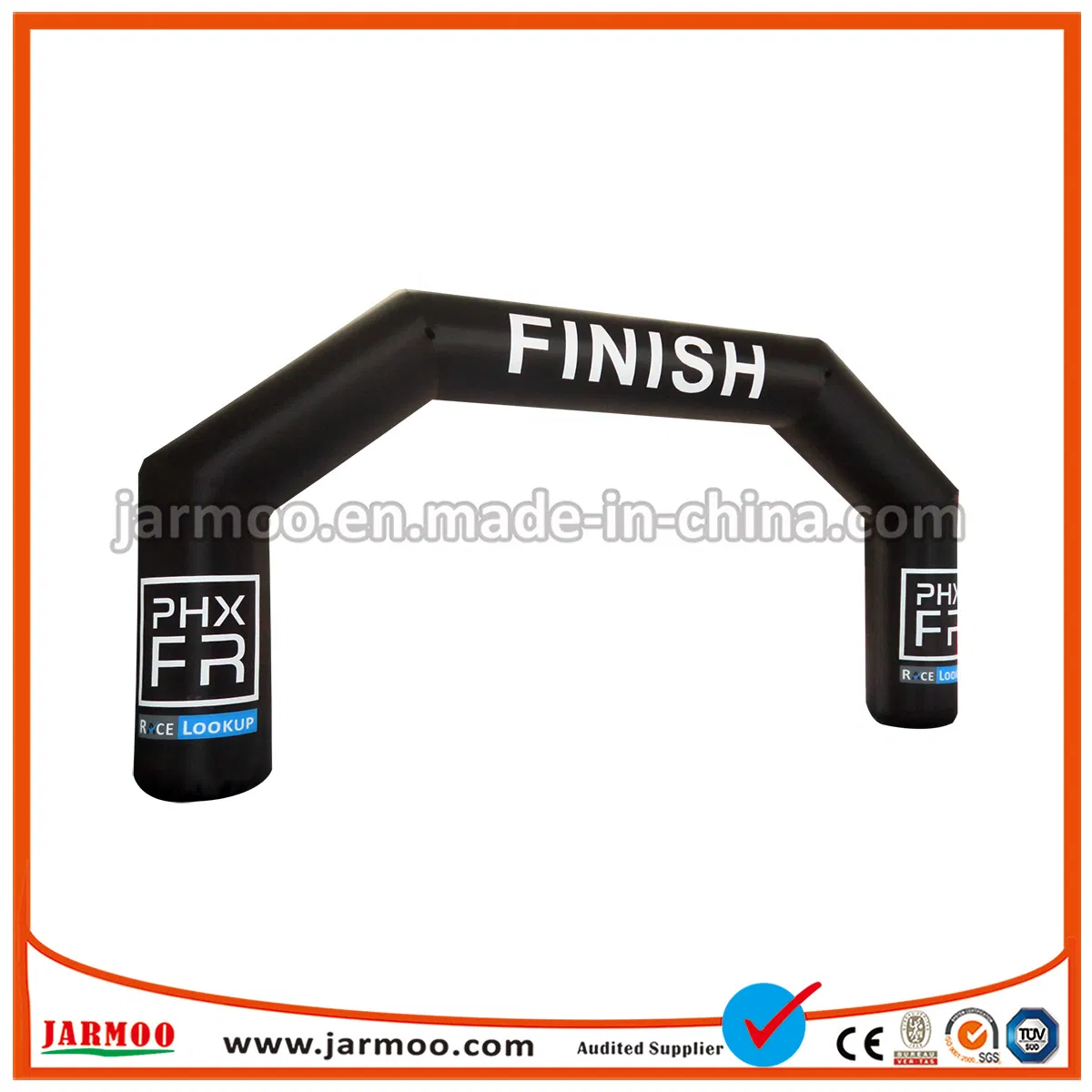 Custom Design Outdoor Durable Advertising Plastic Inflatable Arch