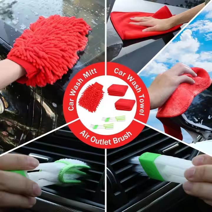 Набор для чистки салона авто 18 предметов