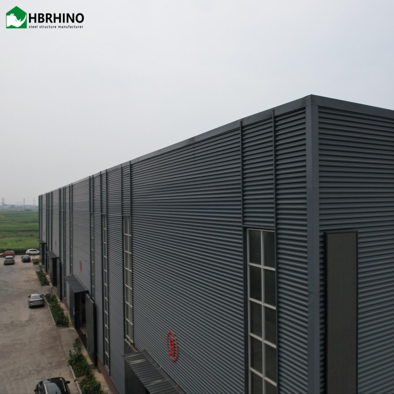 Multi-Story Large Span Prefabricated Exportable High Strength & Durable Light Steel Structure Buildings for Factories Workshops Warehouses Building
