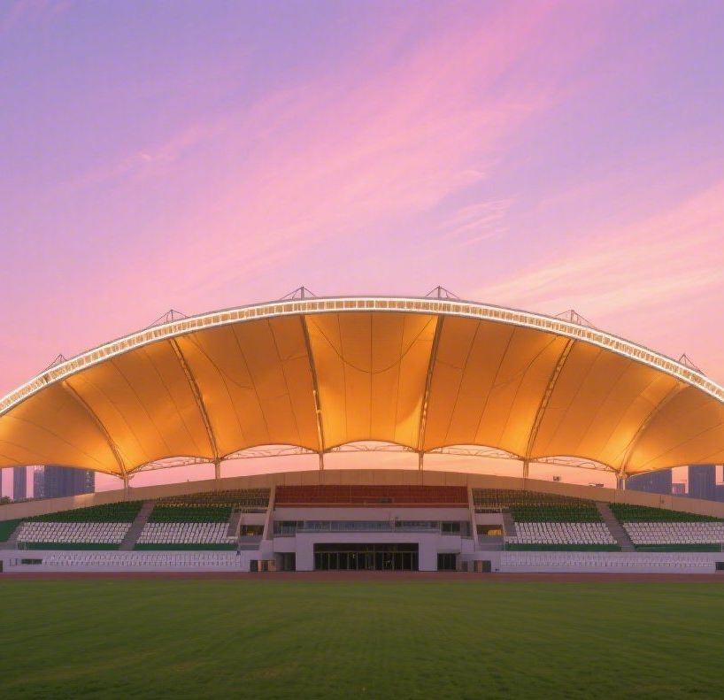 Durable Outdoor Tensile Fabric Structure for All Applications