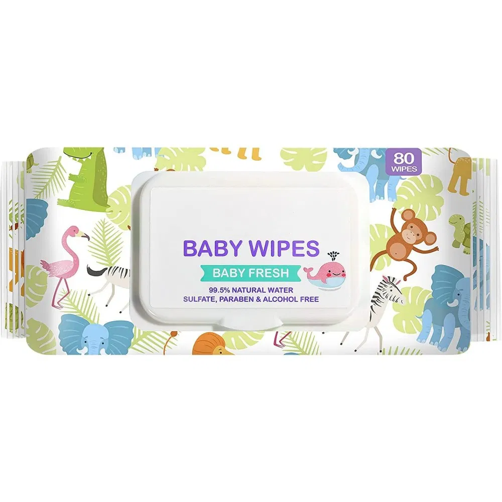 Hot Sale Wet Wipes Tissues 80 100 PCS for Baby Wholesale