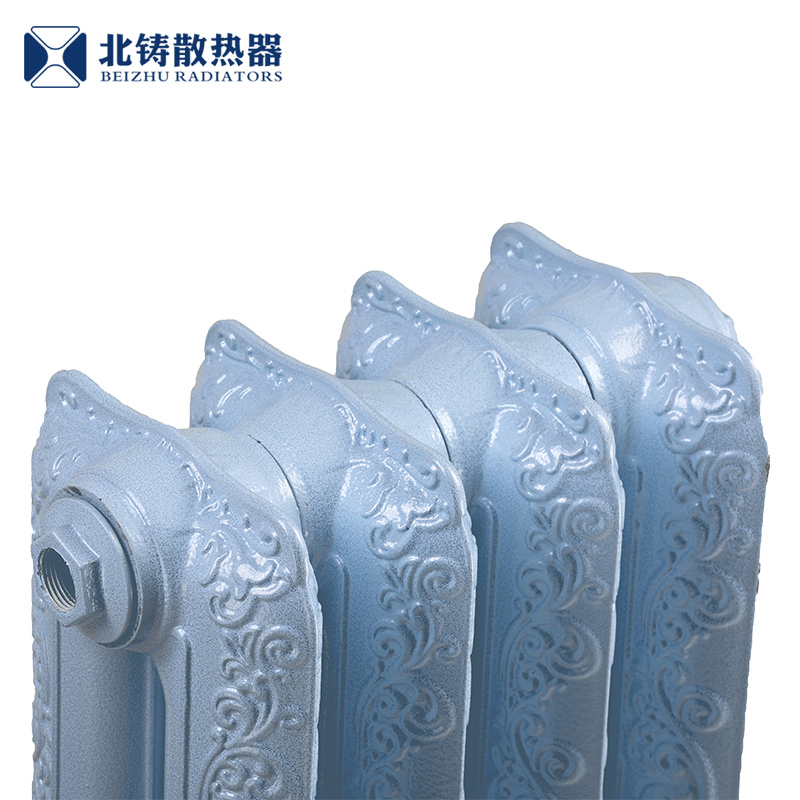 Hot Water Heating Cast Iron Radiator-- Antique Model Free-Standing