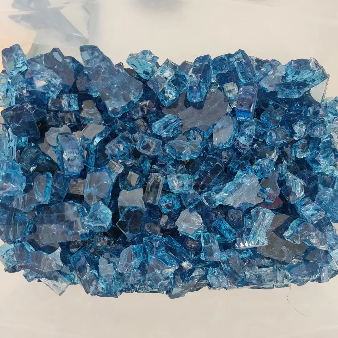 Clear Transparent Color Crushed Glass