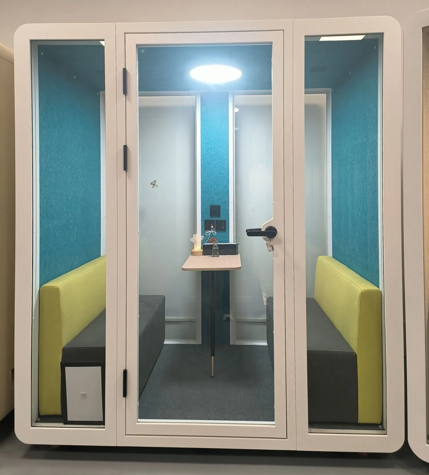 Premium Acoustic Soundproof Booth Office Meeting Pod for Home and Office From Lively to Quiet