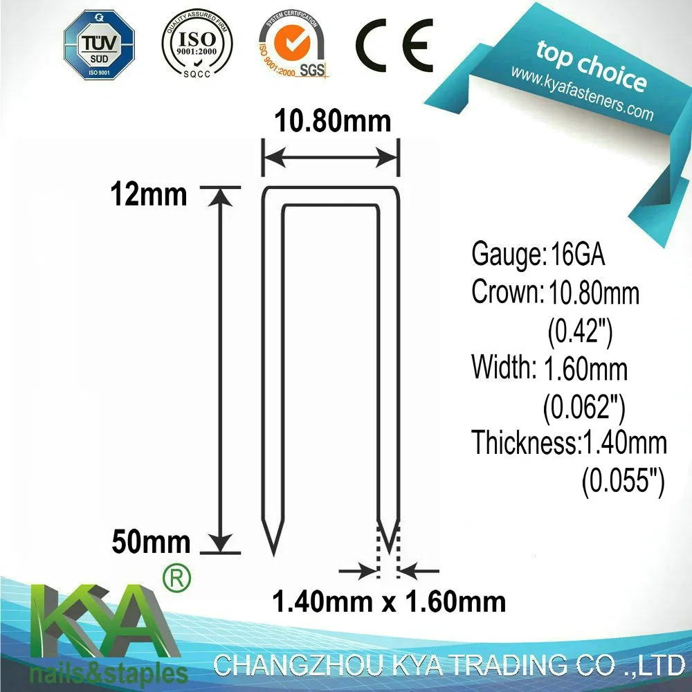 Atro 100 Series Staples for Roofing and Packaging