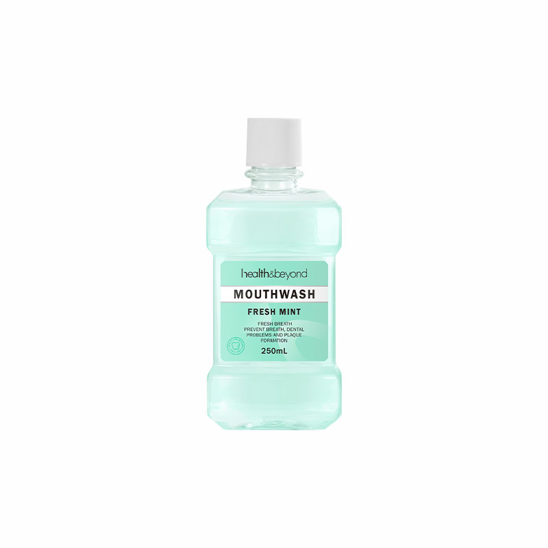 500ml Private Brand Cooling Mint Mouthwash Flavor Teeth Cleaning and Whitening Mouthwash