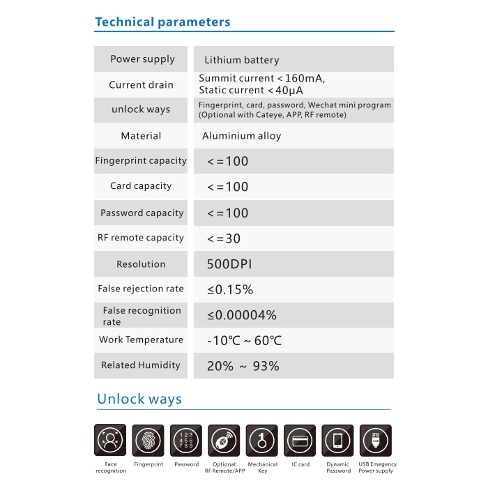 Advanced Smart Lock with Keyless Entry and Mobile APP Control