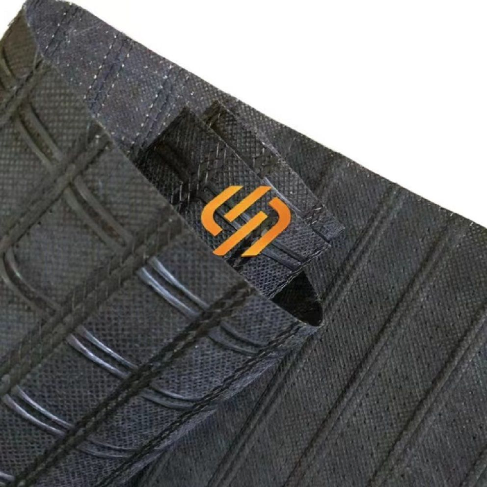 Geocomposite Asphalt Fiberglass Geogrid with Nonwoven Geotextile