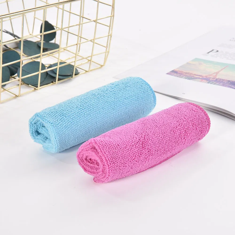 High Absorbent Multipurpose Terry Microfiber Cloth with Poly Mesh Dish Towel
