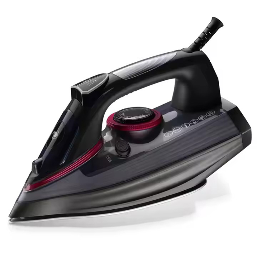 Electric 2200W Garment Steam Iron Non-Stick 420ml Capacity Soleplate Steamer