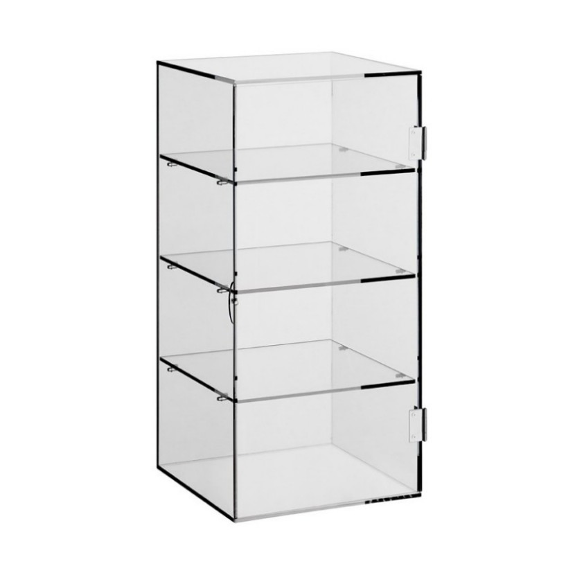 Lightweight Easy Handle Strong Stability Smooth Edges Acrylic Display Rack