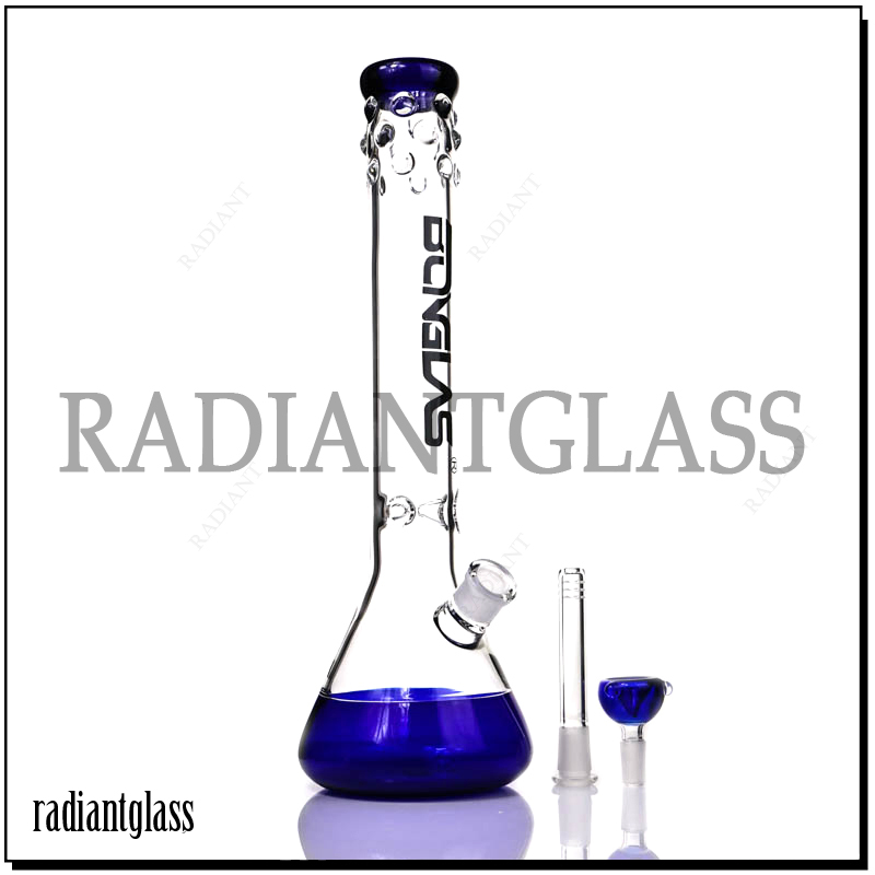 Wholesale Spots Around Beaker Smoking Water Pipe Glass