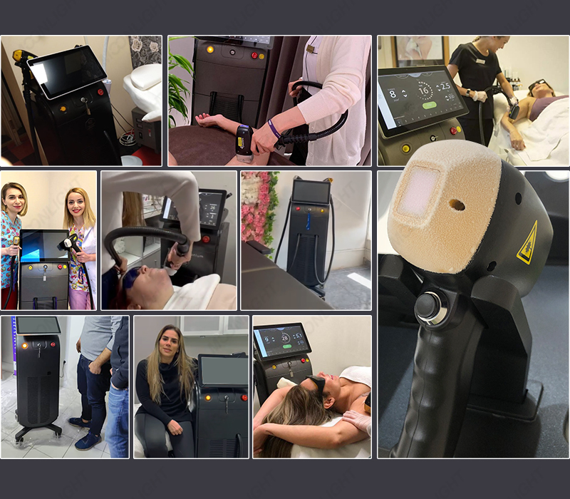 Professional Painless Laser Hair Removal Machine for Salons