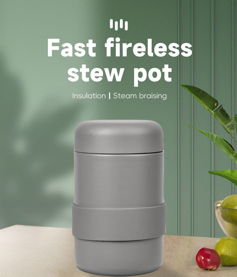 700ml Large Cooking Stainless Steel Interior Leakproof Vacuum Insulated Container Lunch Box