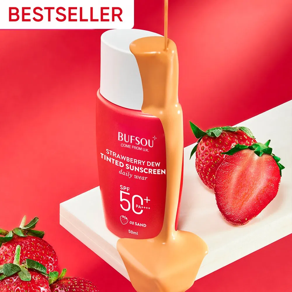 Private Label Organic Natural Tinted Best Mineral Body Sunscreen Cream Moisturizer Whitening Organic Sunscreen Cream