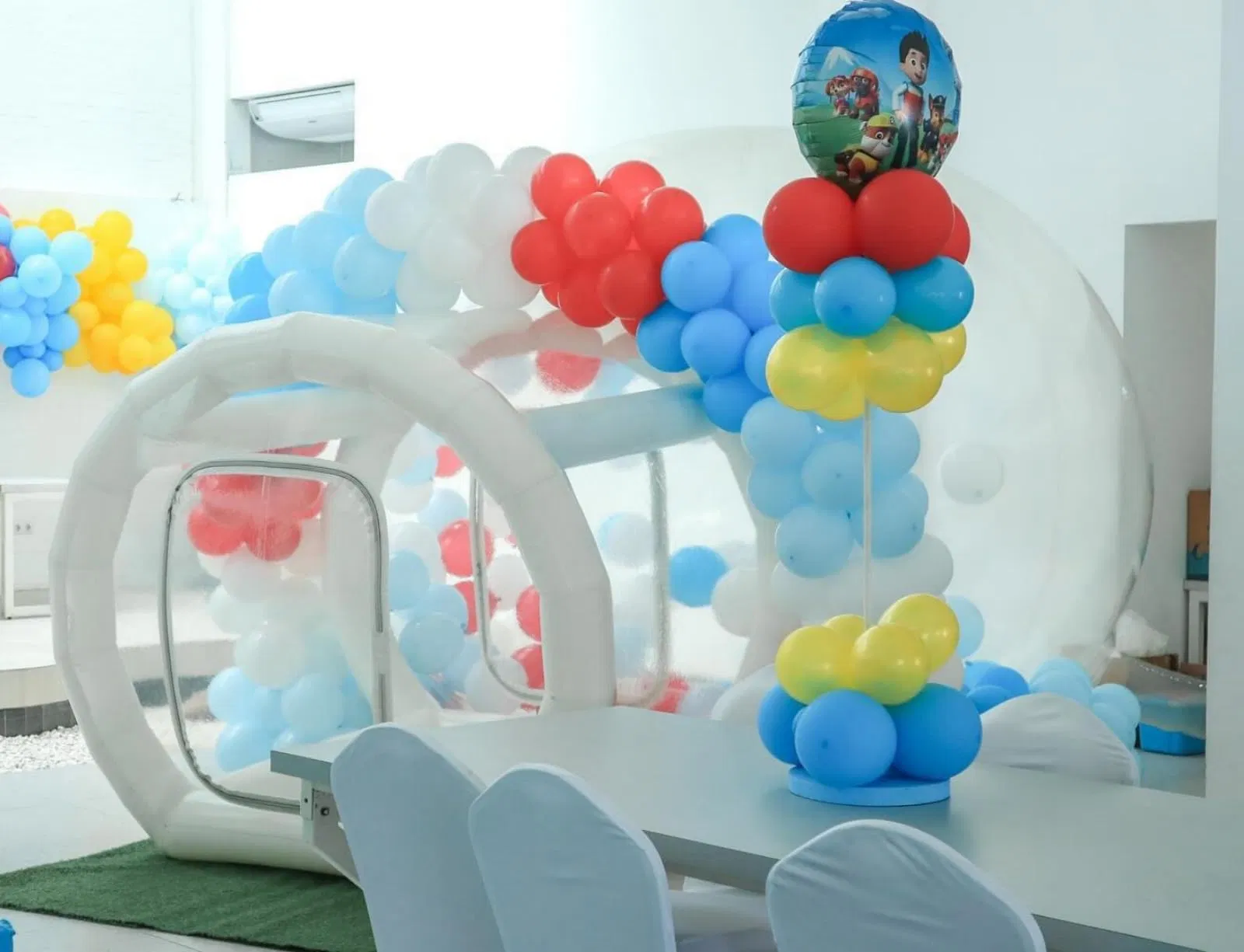 Transparent Inflatable Bubble Tent Bubble House with Trampoline for Party