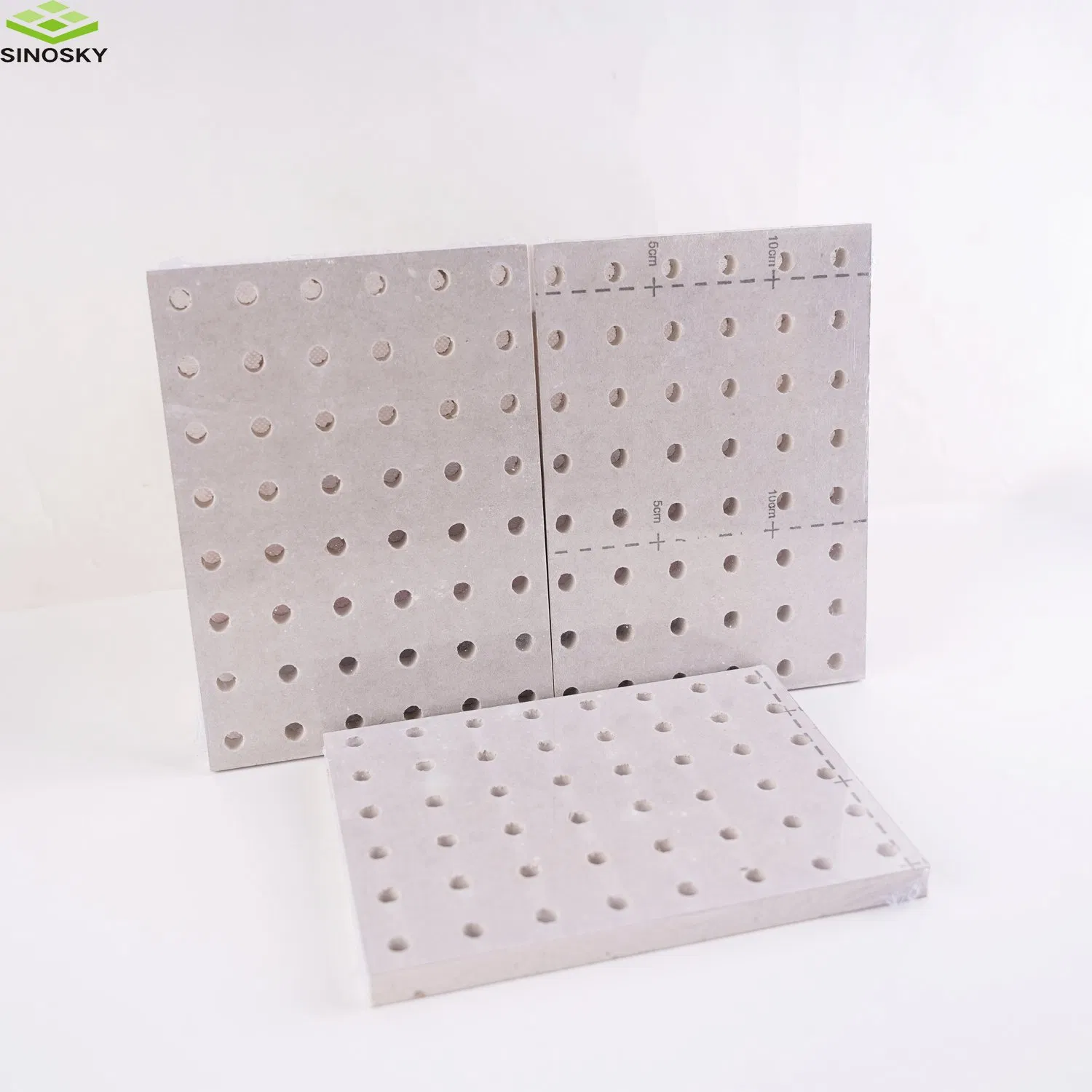 Partition Drywall Plasterboard Perforated Acoustic Gypsum Board Low Price