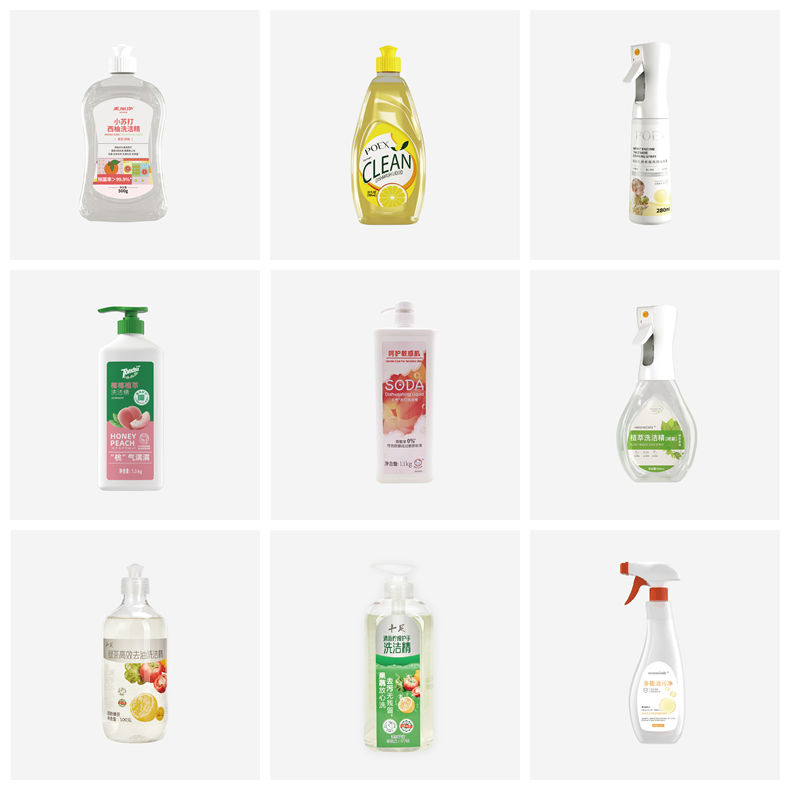 Concentrated Dishwashing Liquid with Advanced Cleaning for Tough Grease and Food Residue Safe on Hands Biodegradable Formula