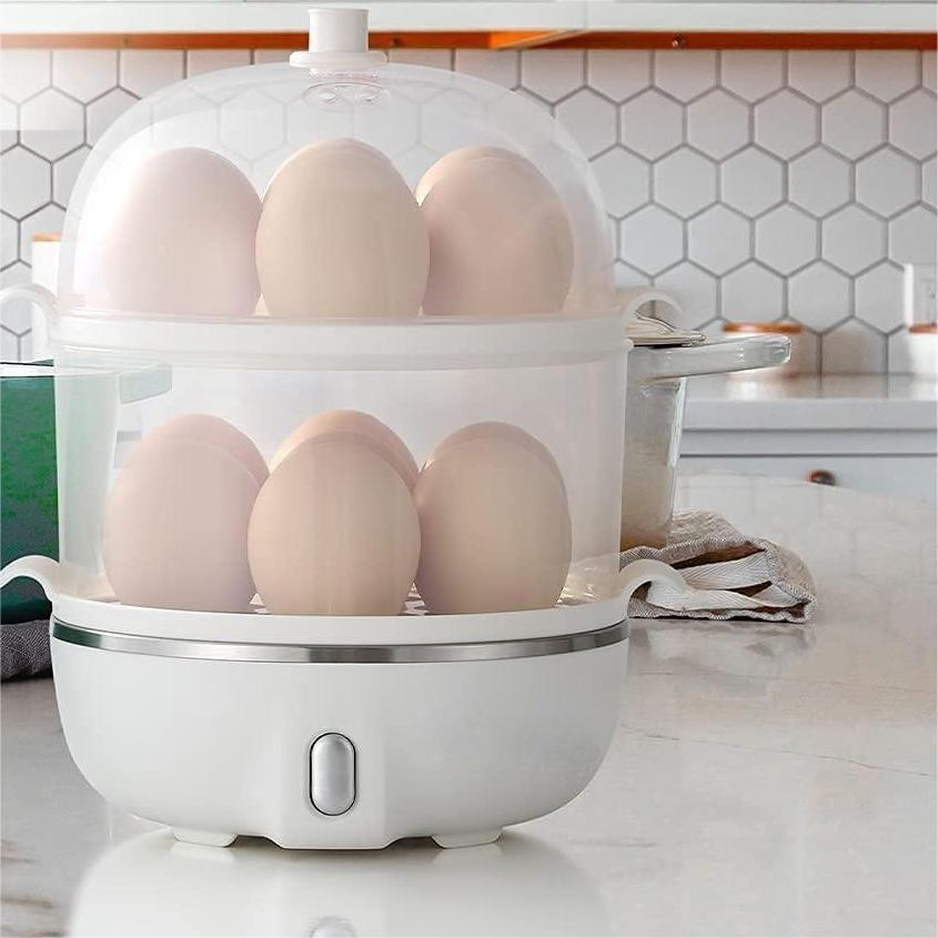 Hot Sale Omelets Poached 14-Capacity Hard Boiled Egg Maker Poacher Cooker Boiler