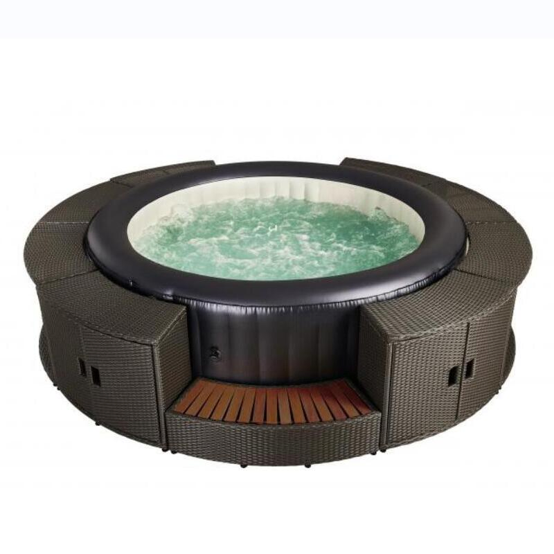 Переносной СПА бассейн с гидромассажем для улицы