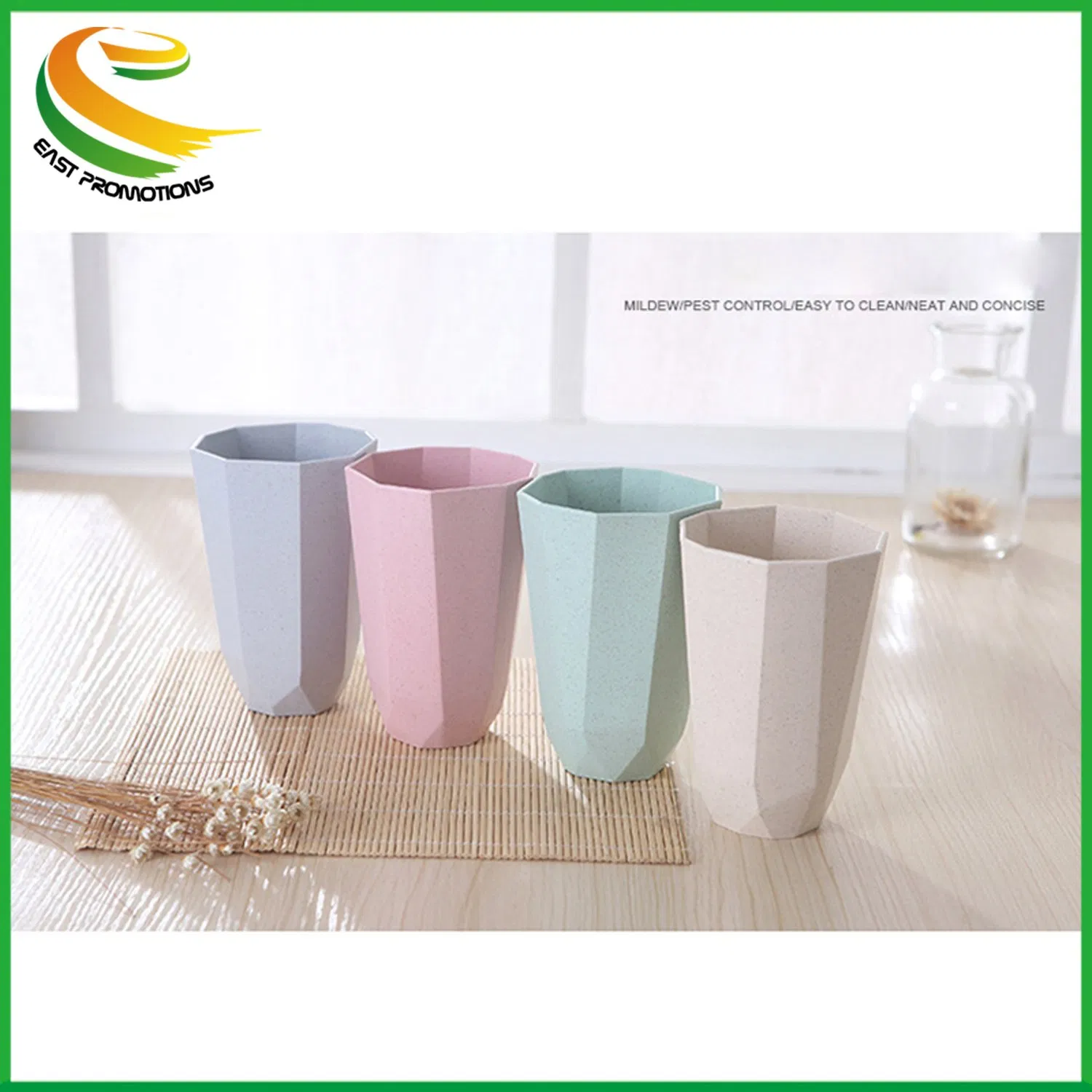 Кружка из бамбукового волокна для путешествий