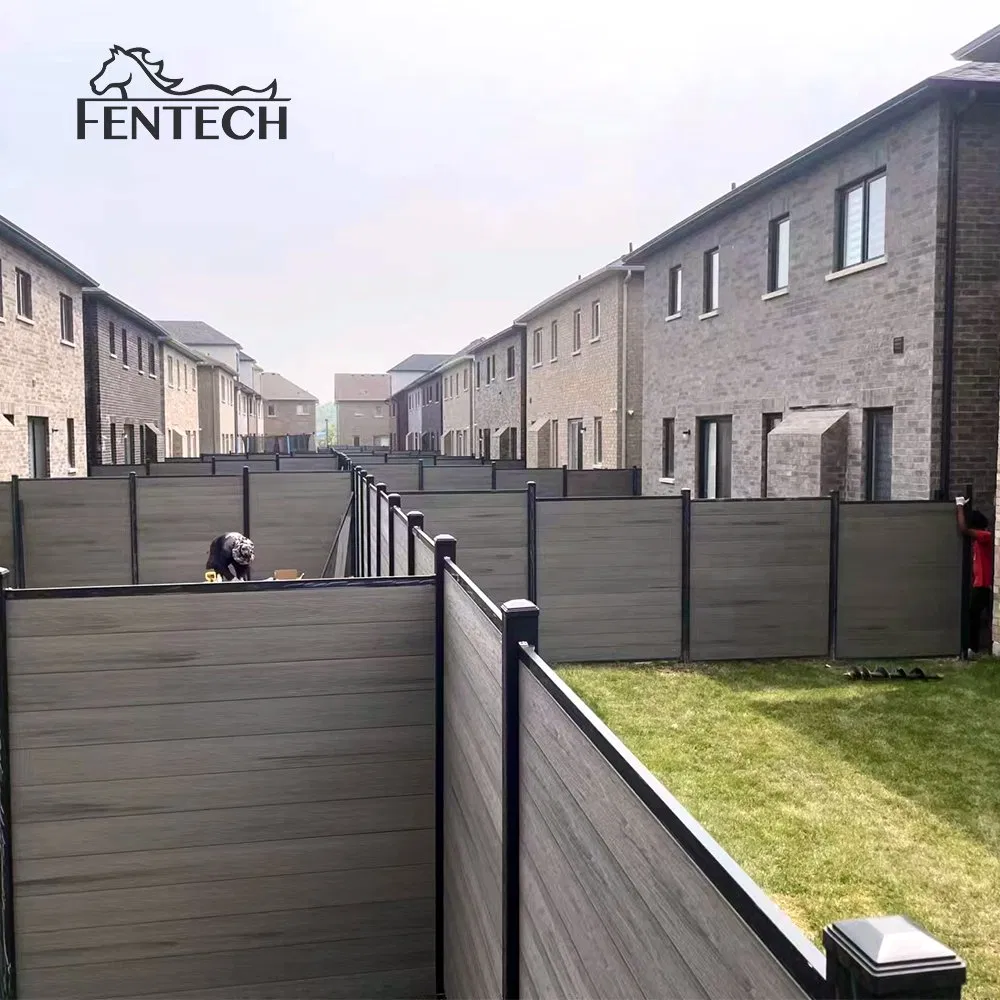 6FT by 6FT Outdoor Privacy WPC Fence Panel Garden Fence