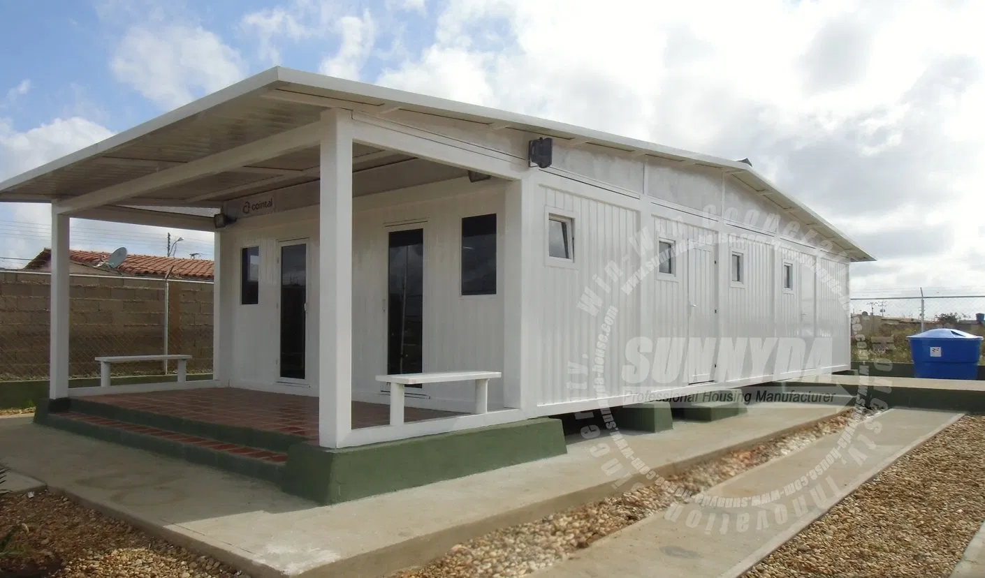 Recycled Flat Pack Prefab Container House for Prefabricated Building/Living House/Office/Hotel (SU-B102)