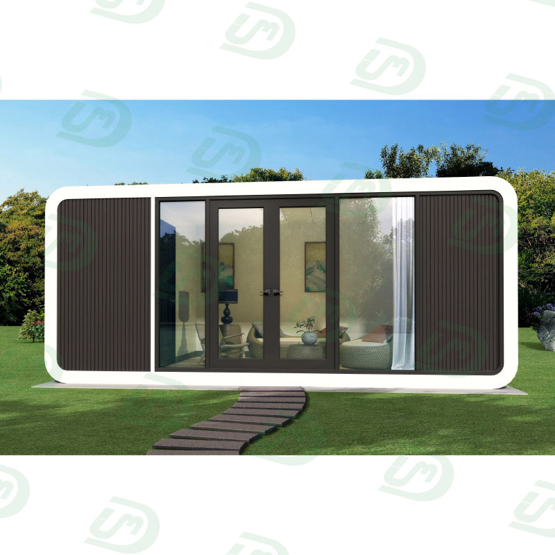 Prefabricated Small Portable Tiny Studio Garden Vacation Cabin House Hotel