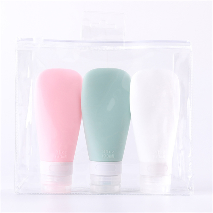 30ml Portable Shampoo Lotion Bottle Silicone Travel Bottles
