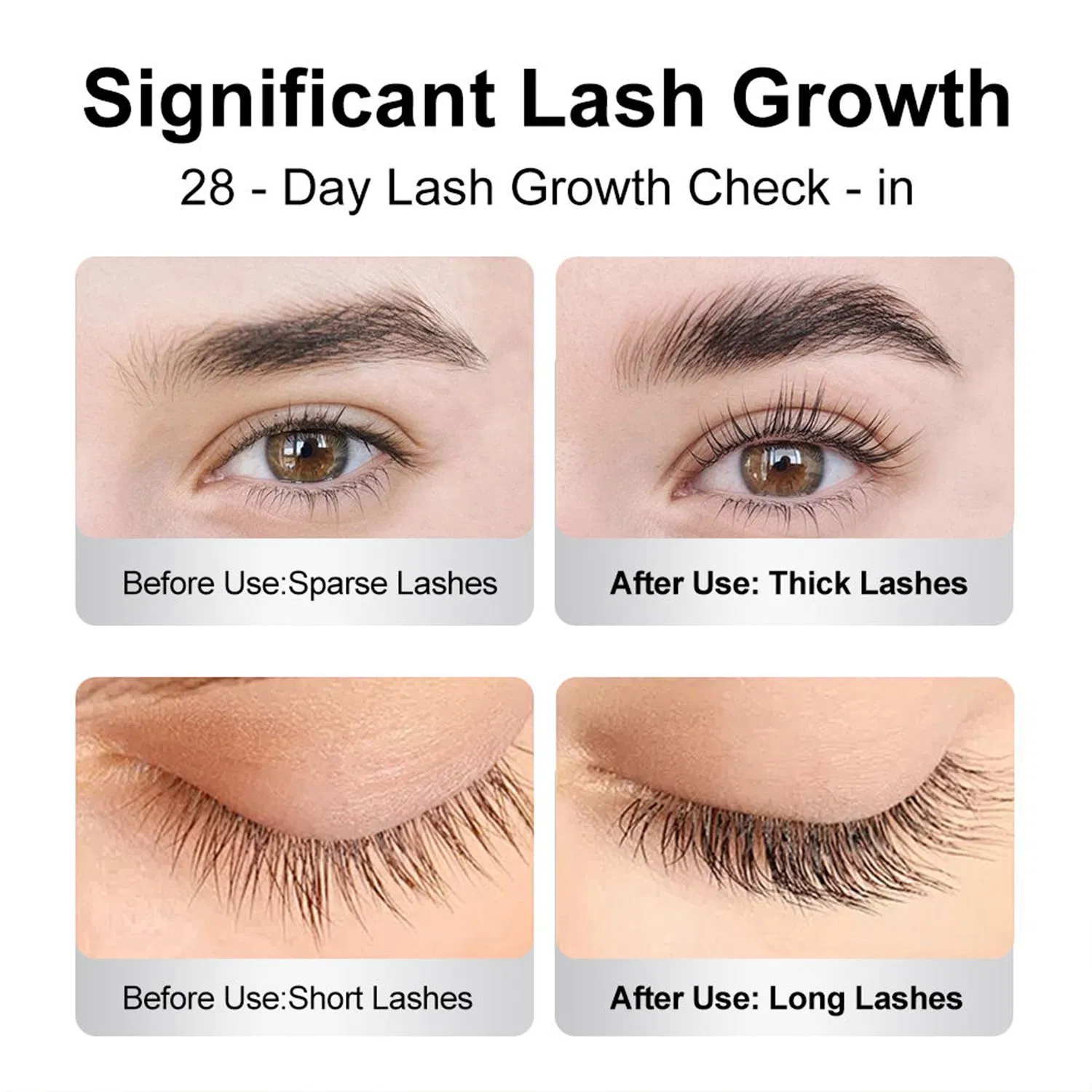 Effective Lash Boost Serum Refresh Lengthen Plump for Bright Full Lashes Daily