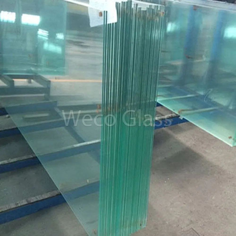 Lightweight 3660X2440mm Size Smooth Clear Float Glass for Glass Shower Doors