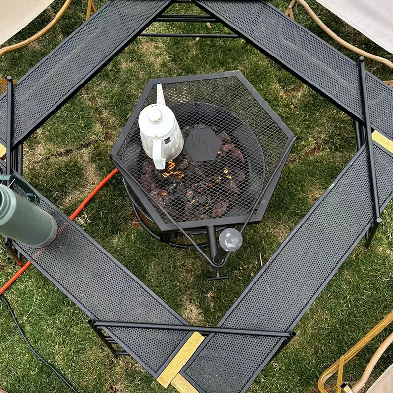 Homemade Charcoal Portable Mini Grill for Home Outdoor Camping Grill