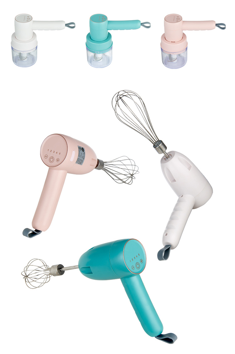 2 in 1hand Mixer Egg Beater Dough Hook Egg Whisk