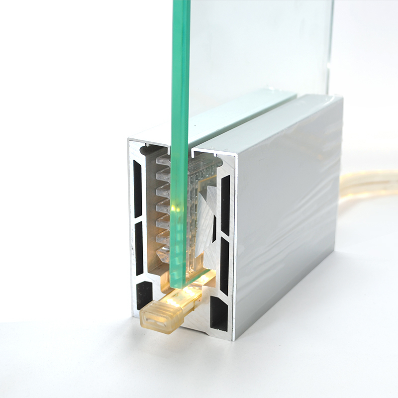 LED Light for Glass Railing LED Handrail Aluminum Profile Frameless Glass Balustrade