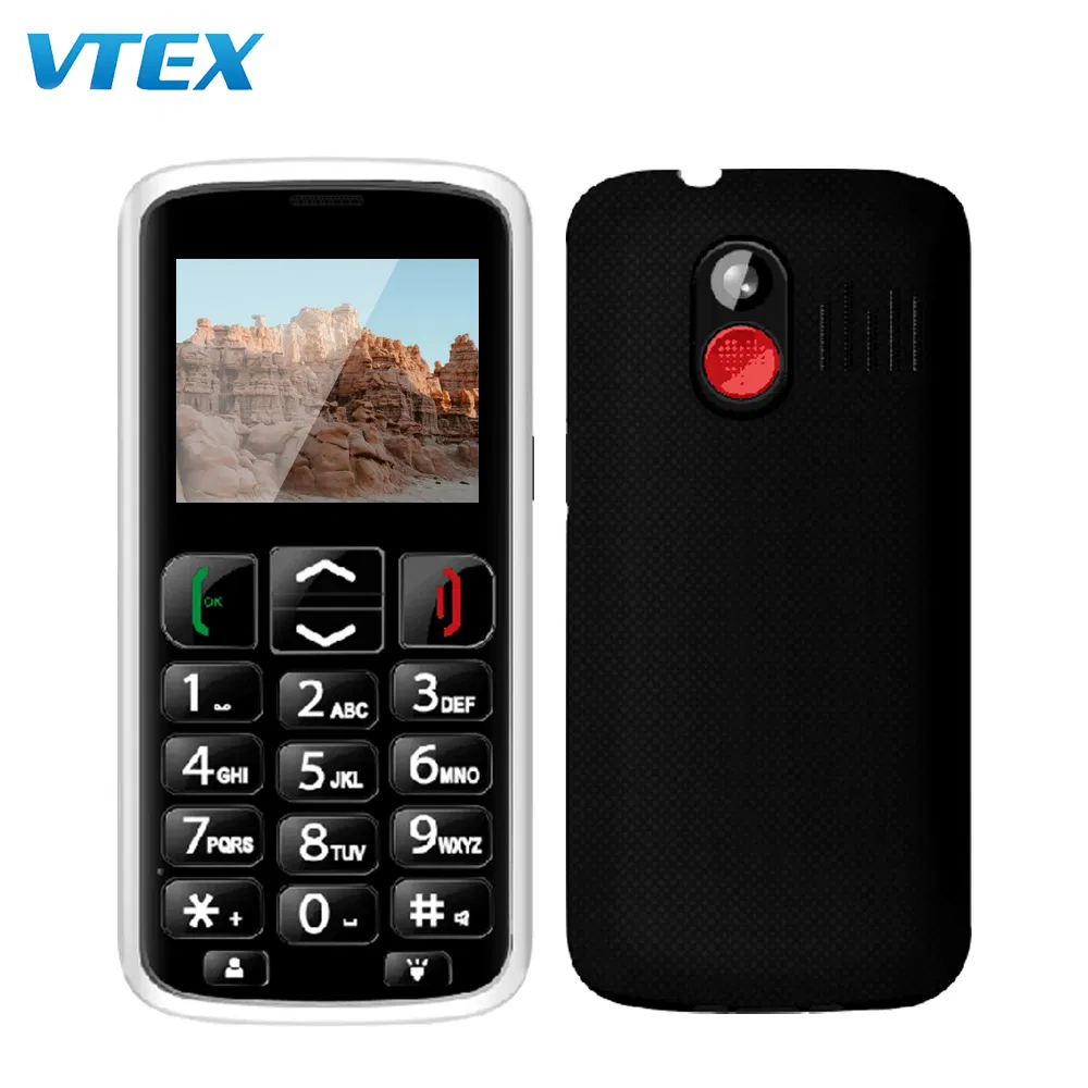 Сотовый телефон для пожилых с большими кнопками и док-станцией