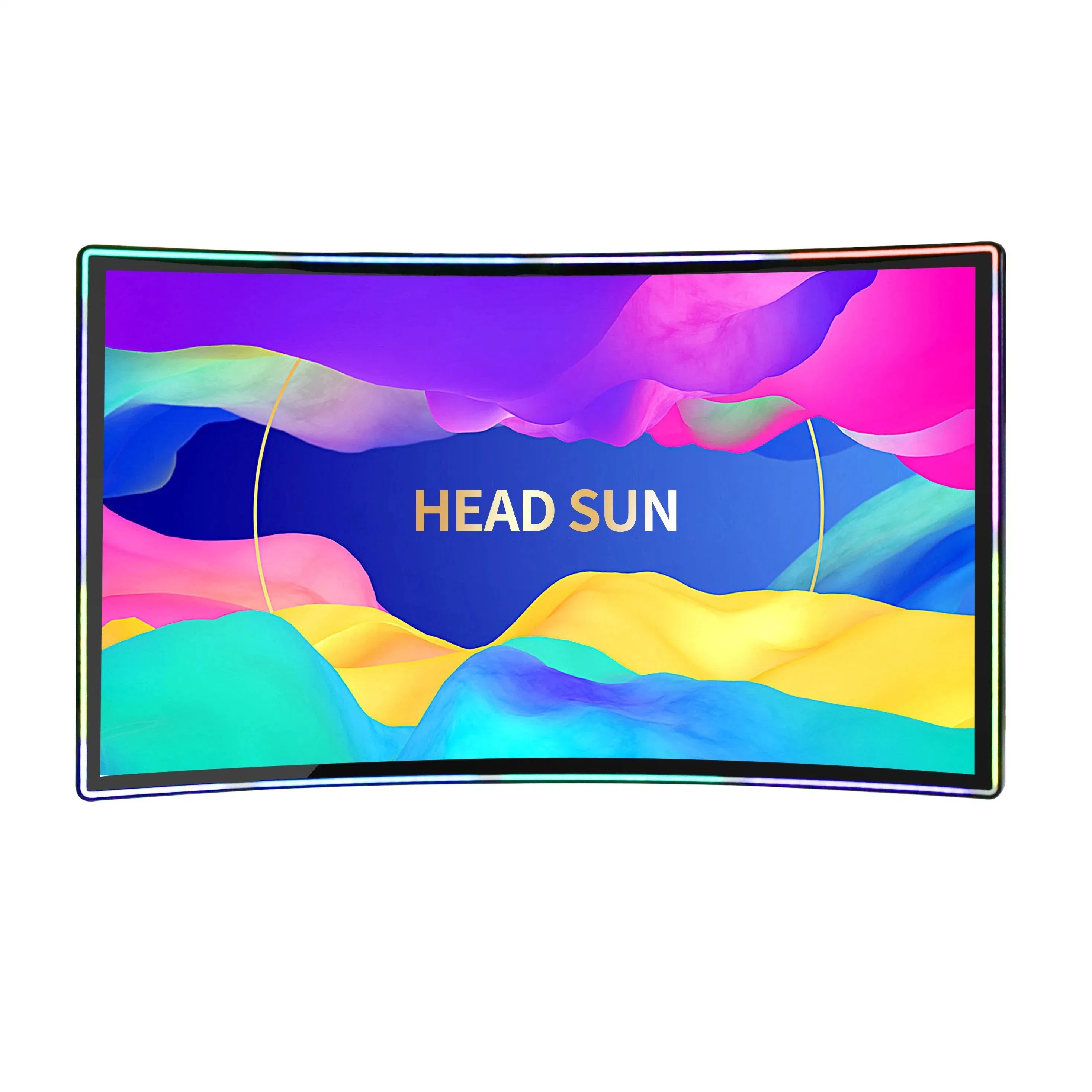 Best 4K 43" C-Curved Closed Frame Touch LCD Monitor for Vending Machine, Digital Signage, Kiosk
