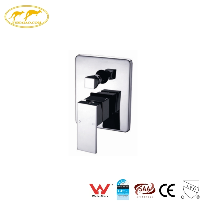 Sanitary Ware Thick panel High-Pressure Resistant Shower Mixer with Diverter