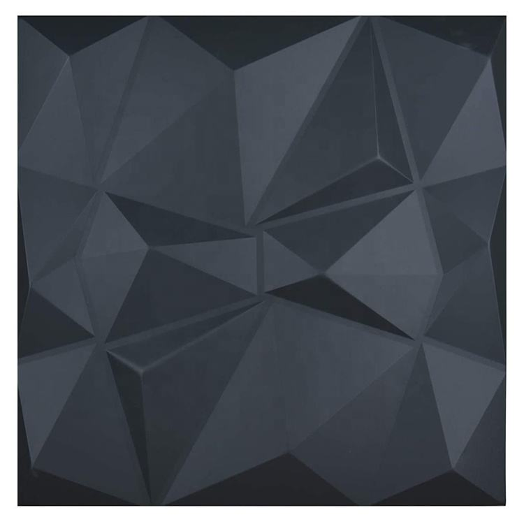 50*50cm Waterproof Plastic Building Material 3D Plastic Wall Panels Interior Decorative Wall Panels for Home Decoration
